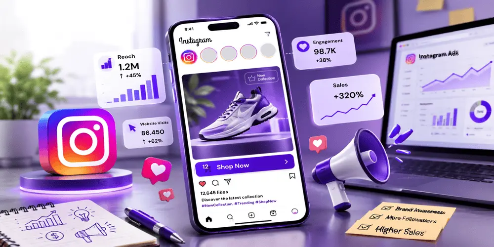 طريقة اعلان انستقرام